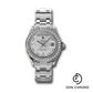 Rolex Platinum Day-date Special Edition 39 Watch - 40 Diamond Bezel - Meteorite Diamond Dial - 18946 met