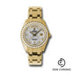 Rolex Yellow Gold Day-Date Special Edition 39 Watch - 40 Diamond Bezel - Meteorite Diamond Dial - 18948 mtd