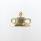 14K Gold- "CASHED OUT DAILY" Pendant