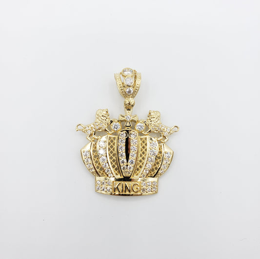 14K Gold- Lion "King" Crown