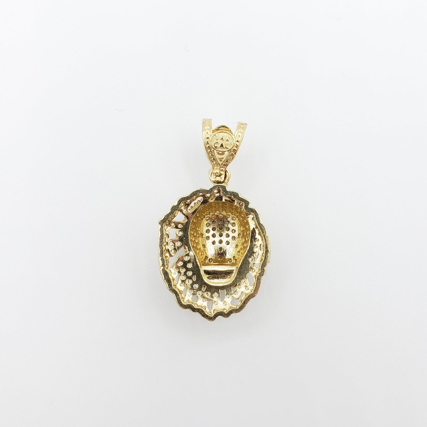 14K Gold- Panther Head Pendant