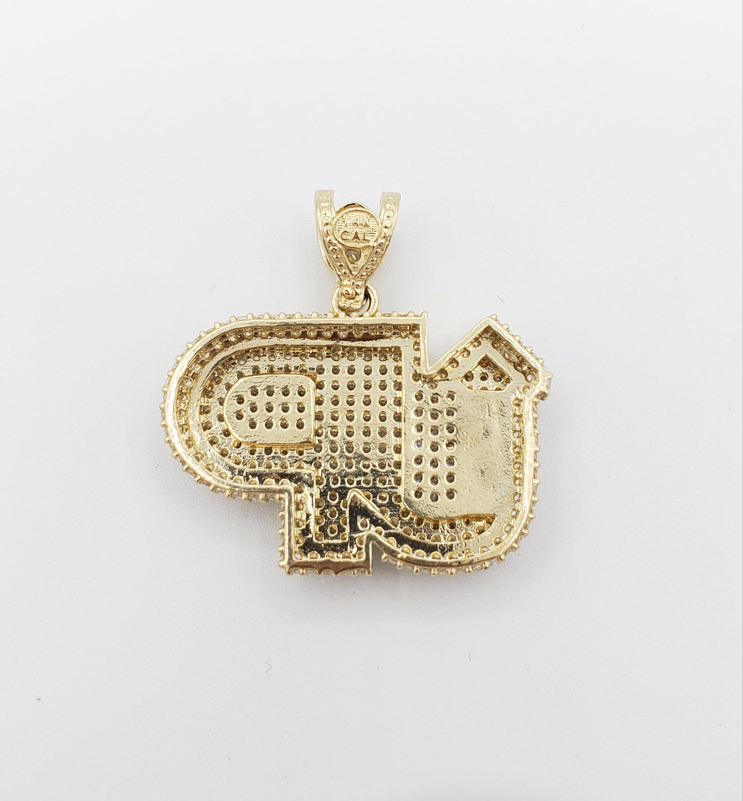 14K Gold- "STAY UP" Pendant