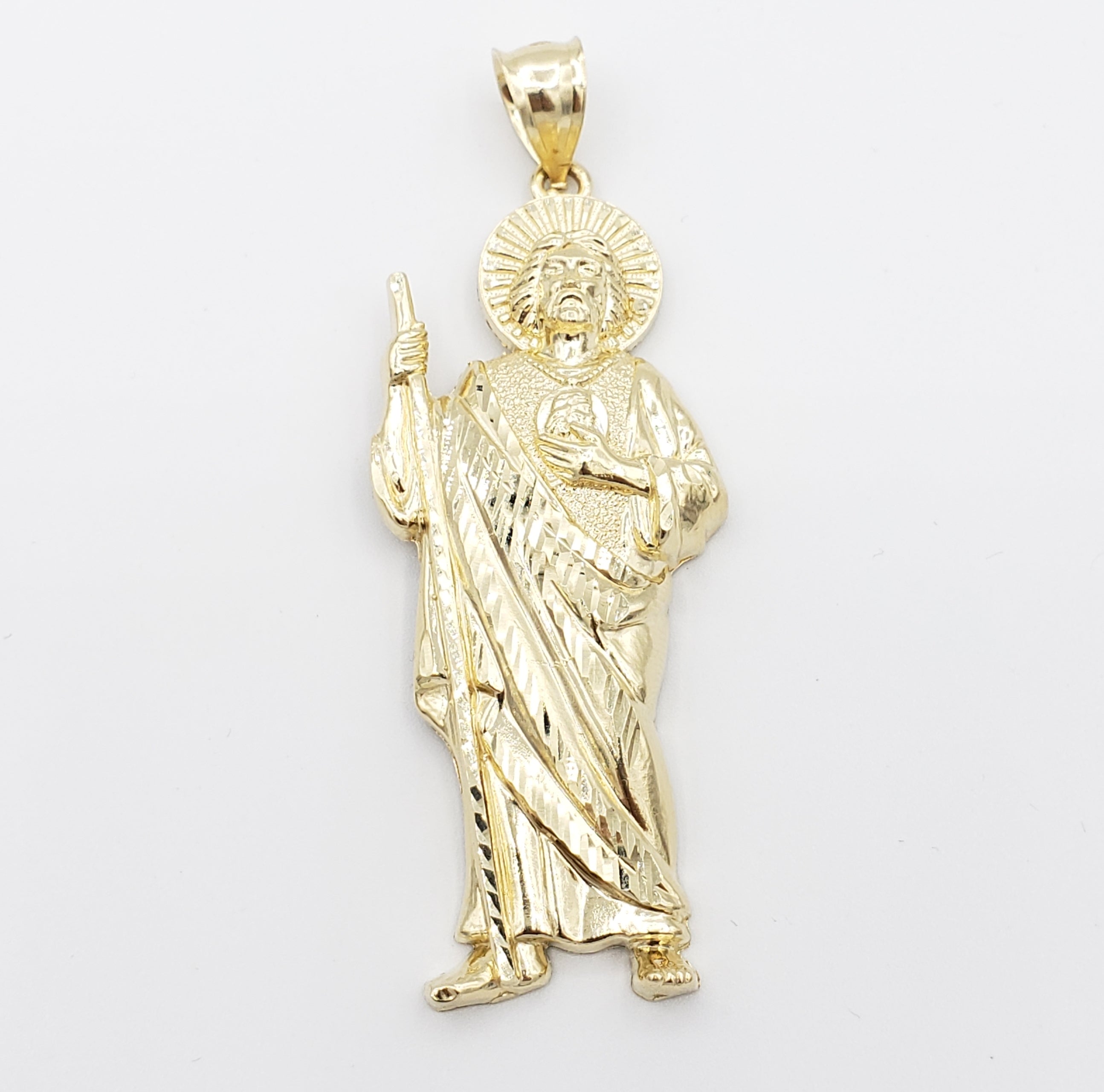 Women's Saint Jude Oval Goldtone Necklace