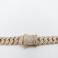 14K- Gold Diamond Miami Cuban Rose Gold Chain (185 Grams)