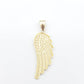 14K Gold- Angel Wing Pendant
