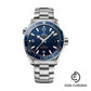 Omega Planet Ocean 600 M Omega Co-axial Master Chronometer Watch - 43.5 mm Steel Case - Unidirectional Blue Ceramic Bezel - Blue Ceramic Dial - 215.30.44.21.03.001
