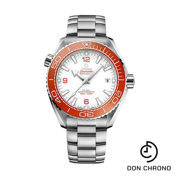 Omega Seamaster Planet Ocean 600M Omega Co-Axial Master Chronometer - 43.5 mm Steel Case - White Dial - 215.30.44.21.04.001