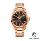 Omega Seamaster Aqua Terra Co-Axial Annual Calendar Watch - 38.5 mm Red Gold Case - Teak-Sun Brushed Grey Dial - 231.50.39.22.06.001