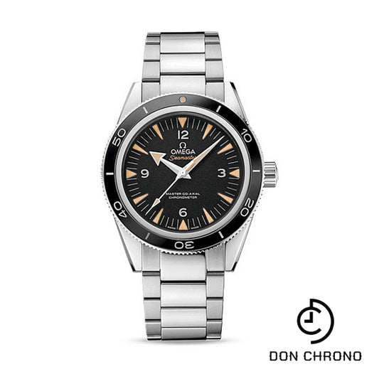 Omega Seamaster 300 Omega Master Co-Axial Watch - 41 mm Brushed And Polished Steel Case - Unidirectional Bezel - Black Dial - 233.30.41.21.01.001