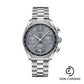 Omega Speedmaster 38 Co-Axial Chronograph Watch - 38 mm Steel Case - Grey Dial - 324.30.38.50.06.001