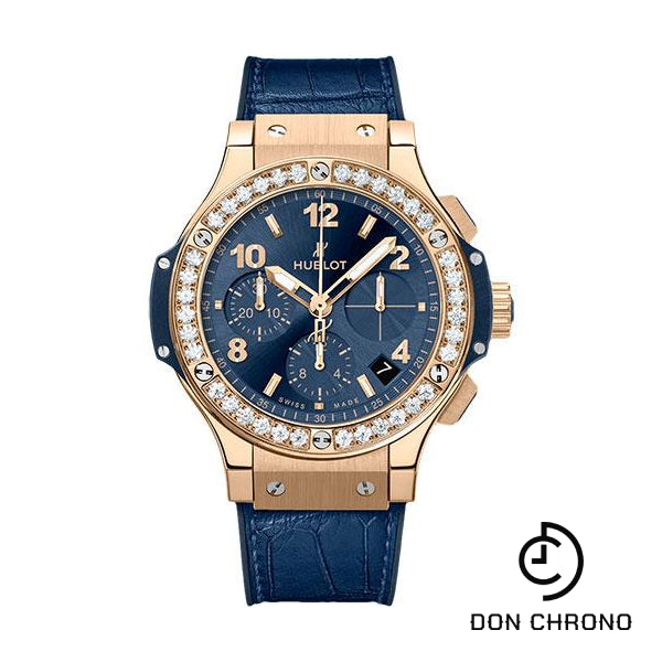 Hublot Big Bang Gold Blue Diamonds Watch-341.PX.7180.LR.1204