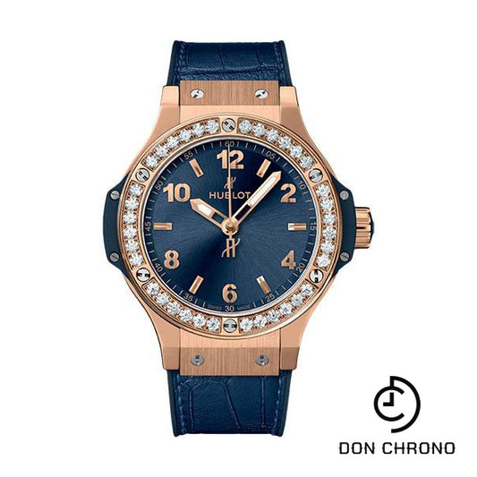 Hublot Big Bang Gold Blue Diamonds Watch-361.PX.7180.LR.1204