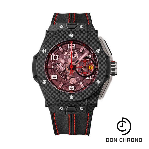 Hublot Big Bang Ferrari Carbon Red Magic Limited Edition of 1000 Watch-401.QX.0123.VR