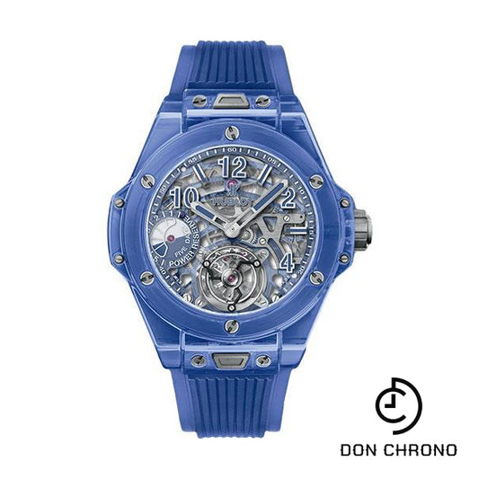 Hublot Big Bang Tourbillon Power Reserve 5 days Blue Sapphire Watch - 45 mm - Sapphire Crystal Dial Limited Edition of 30-405.JL.0120.RT
