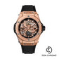 Hublot Big Bang MECA-10 King Gold Watch - 45 mm - Black Skeleton Dial-414.OI.1123.RX