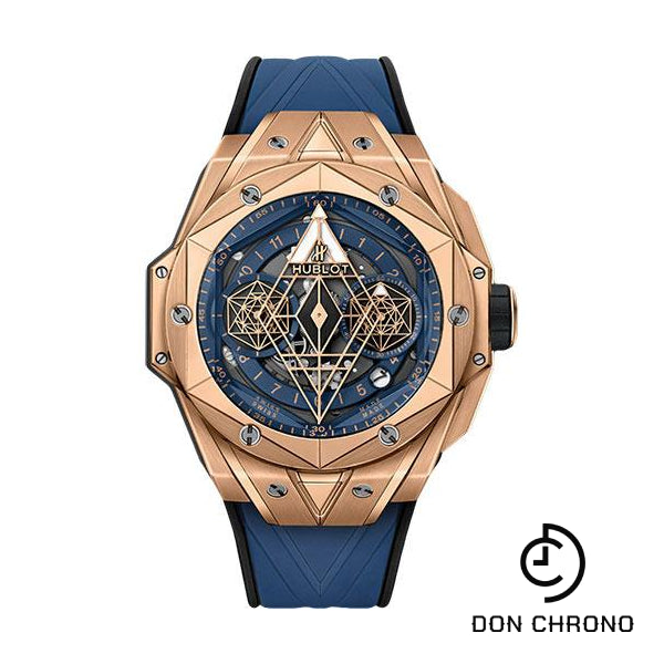 Hublot Big Bang Sang Bleu II King Gold Blue Watch - 45 mm - Blue Dial Limited Edition of 100-418.OX.5108.RX.MXM20