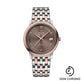 Omega De Ville Prestige Co-Axial Watch - 36.8 mm Steel And Red Gold Case - Chestnut Dial - 424.20.37.20.13.001
