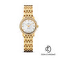 Omega De Ville Prestige Quartz Watch - 24.4 mm Yellow Gold Case - Diamond Bezel - Mother-Of-Pearl Diamond Dial - 424.55.24.60.55.001