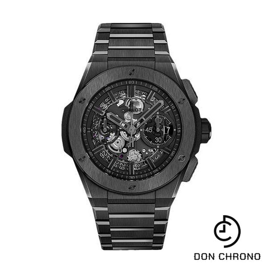 Hublot Big Bang Integral All Black Watch - 42 mm - Black Skeleton Dial Limited Edition of 500-451.CX.1140.CX