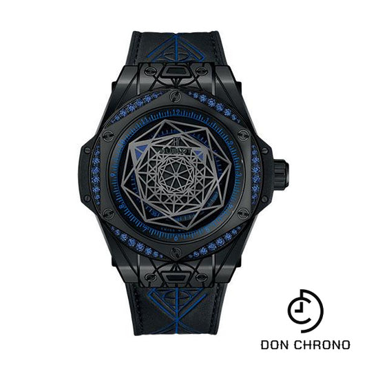 Hublot Big Bang Sang Bleu All Black Blue Limited Edition of 100 Watch-465.CS.1119.VR.1201.MXM18