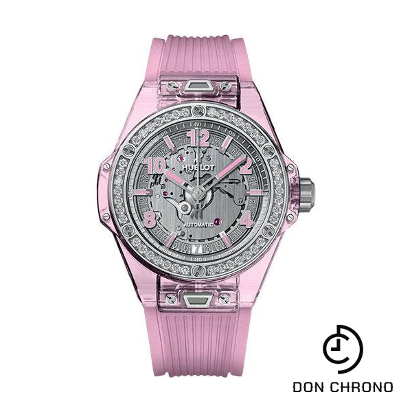 Hublot Big Bang One Click Pink Sapphire Diamonds Limited Edition of 200 Watch-465.JP.4802.RT.1204