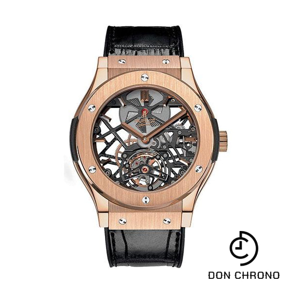 Hublot Classic Fusion Skeleton Tourbillon King Gold Limited Edition of 99 Watch-505.OX.0180.LR