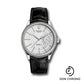 Rolex Cellini Date Watch - White Gold - Silver Dial - Black Leather Strap - 50519 sbk