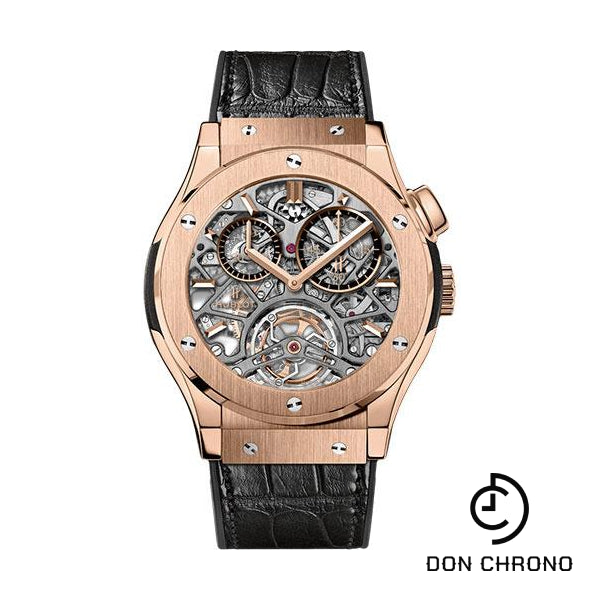 Hublot Classic Fusion Tourbillon Skeleton King Gold Limited Edition of 99 Watch-506.OX.0180.LR