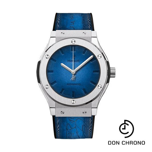 Hublot Classic Fusion Berluti Blue Limited Edition of 500 Watch-511.NX.050B.VR.BER16