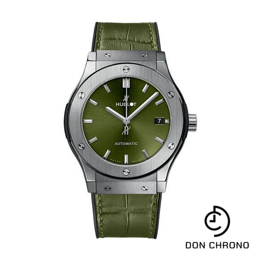 Hublot Classic Fusion Titanium Green Watch-511.NX.8970.LR