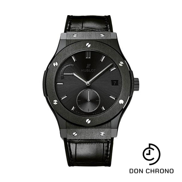 Hublot Classic Fusion Power Reserve All Black Limited Edition of 500 Watch-516.CM.1440.LR