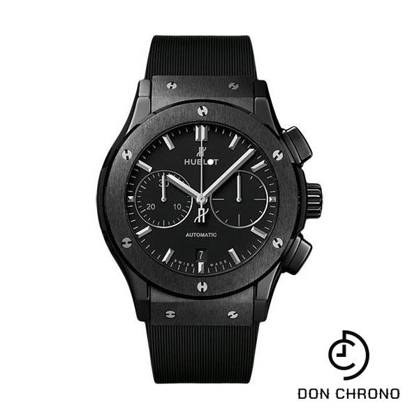 Hublot Classic Fusion Chronograph Black Magic Watch - 45 mm - Black Lacquered Dial-521.CM.1171.RX