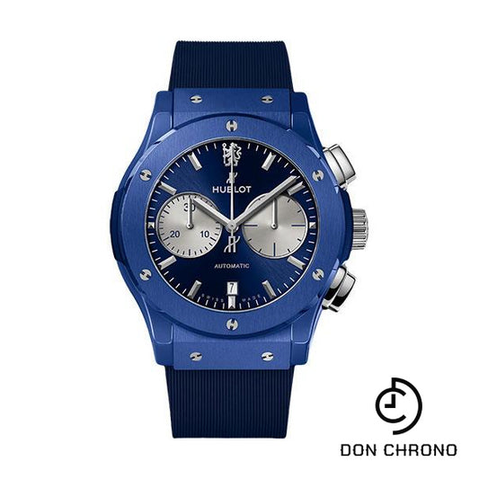 Hublot Classic Fusion Chronograph Chelsea Watch - 45 mm - Silver Counters And Blue Finished Dial Limited Edition of 100-521.EX.7179.RX.CFC19