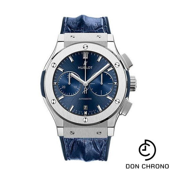 Hublot Classic Fusion Blue Chronograph Titanium Watch-521.NX.7170.LR