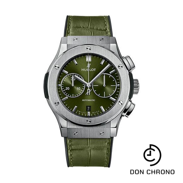 Hublot Classic Fusion Chronograph Titanium Green Watch-521.NX.8970.LR