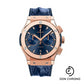 Hublot Classic Fusion Blue Chronograph King Gold Watch-521.OX.7180.LR