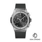 Hublot Classic Fusion Racing Grey Chronograph Titanium Watch - 42 mm - Gray Dial - Gray Lined Rubber Strap-541.NX.7070.RX
