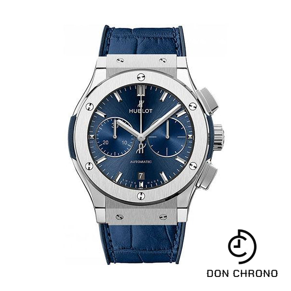 Hublot Classic Fusion Blue Chronograph Titanium Watch-541.NX.7170.LR