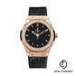 Hublot Classic Fusion Gold Diamonds Watch-561.PX.1180.LR.1104