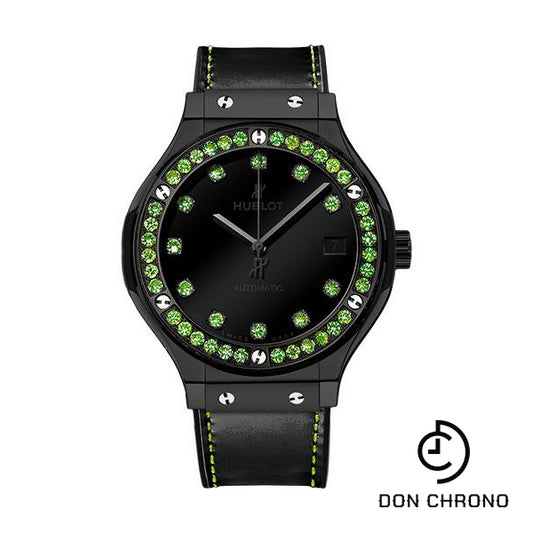 Hublot Classic Fusion Shiny Ceramic Green Watch-565.CX.1210.VR.1222