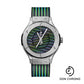 Hublot Classic Fusion Cruz Diez Titanium Watch - 38 mm - Cruz Diez Two-Level Dial - Black Rubber and Cruz Diez Leather Strap-565.NX.8900.VR.CZD19