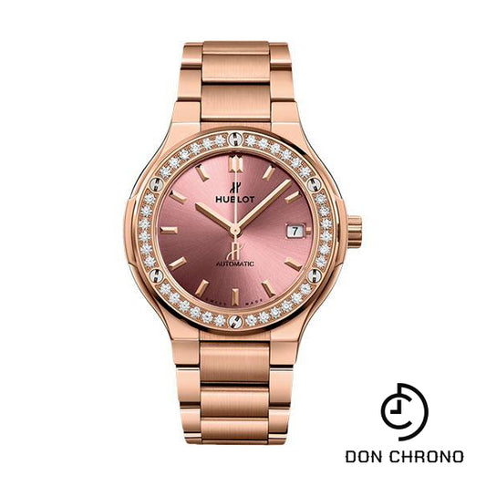Hublot Classic Fusion King Gold Pink Watch-568.OX.891P.OX.1204