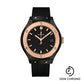 Hublot Classic Fusion Ceramic King Gold Watch - 33 mm - Black Lacquered Dial-581.CO.1181.RX