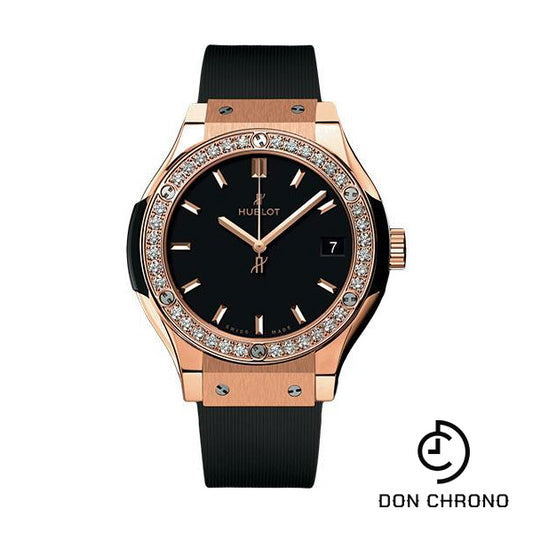 Hublot Classic Fusion King Gold Diamonds Watch-581.OX.1181.RX.1104