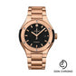 Hublot Classic Fusion King Gold Bracelet Watch - 33 mm - Black Dial-585.OX.1180.OX