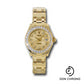 Rolex Yellow Gold Lady-Datejust Pearlmaster 29 Watch - 32 Diamond Bezel - Champagne Jubilee Diamond Dial - 80298 chjd