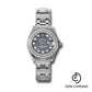 Rolex White Gold Lady-Datejust Pearlmaster 29 Watch - 116 Diamond Bezel - Dark Mother-Of-Pearl Diamond Dial - 80339 dkmd