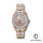 Rolex Everose Gold Datejust Pearlmaster 34 Watch - 32 Diamond Bezel - Goldust Dream Roman Dial - 81285 gdddrdp