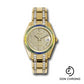 Rolex Yellow Gold Datejust Pearlmaster 39 Watch - 48 Blue To Green Gradient Baguette-Cut Sapphires Bezel - 18K Yellow Gold Diamond Paved Dial - 86348SABLV dpdb