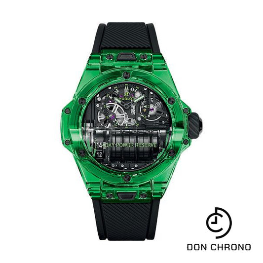 Hublot Big Bang MP-11 Power Reserve 14 Days Green SAXEM Watch - 45 mm - Sapphire Crystal Dial Limited Edition of 6-911.JG.0129.RX